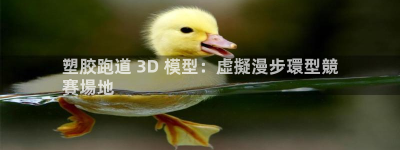 尊龙ag旗舰厅手机版：塑胶跑道 3D 模型：虛擬漫步環型競
賽場地