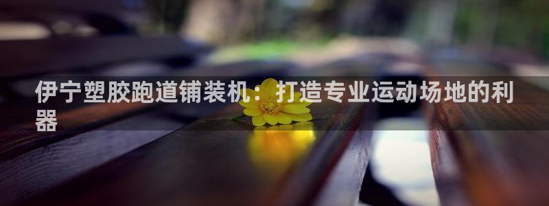 尊龙凯时官网正规吗：伊宁塑胶跑道铺装机：打造专业运动